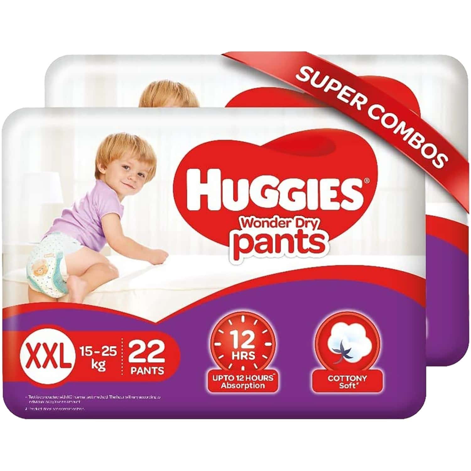 Buy Huggies Wonder Pants Baby Diaper Size Extra Small, XS 10 Pcs, Pack of 4  - Lowest price in India| GlowRoad